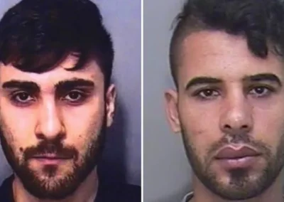 Two men jailed for raping three young girls